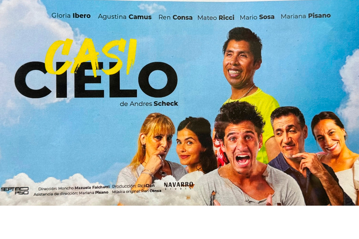 Ren Consa encarna a “Dios” en “Casi Cielo” y brilla en el Teatro Buenos Aires